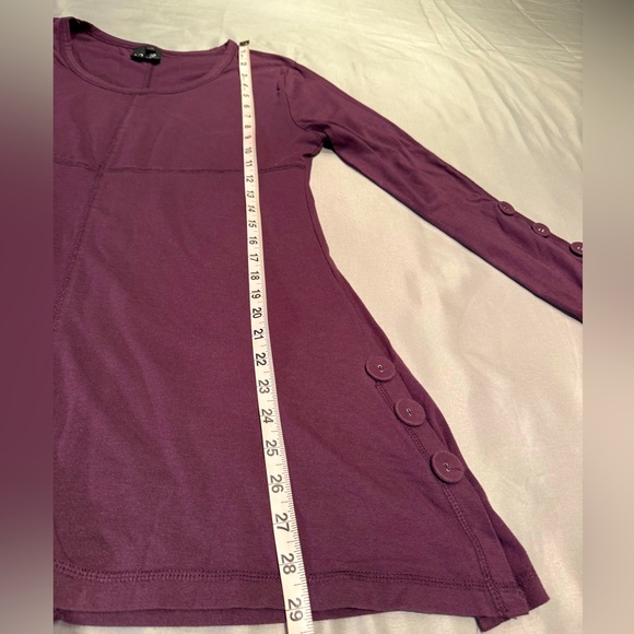 Beautiful purple/wine tunic size s/m - Picture 10 of 11